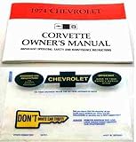 1974 CHEVY CORVETTE FACTORY OWNERS OPERATING