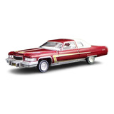 1976 Cadillac Coupe Deville Lowriders Mijo Auto World 1 64 Cor Vermelho