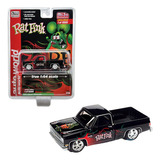 1981 Chevrolet Silverado Rat Fink Mijo Auto World 1 64 Cor Preto