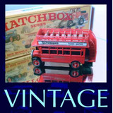 1982 Matchbox Lesney London Bus Trator Carrinho 1 43