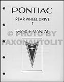 1983 Pontiac T1000 Repair Shop Manual