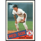 1985 Topps 761 Jerry Remy Nm-mt Boston Red Sox Beisebol