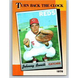 1990 Topps Baseball 664 Johnny Bench Cincinnati Reds Tbc Of