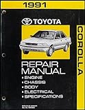 1991 Toyota Corolla Repair Shop Manual