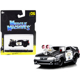 1993 Ford Mustang Cobra Policia Muscle Machines 1/64 Maisto