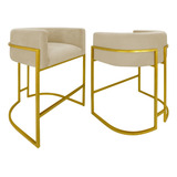 1banqueta Poltrona Decorativa Moderna Luxo Balcão Em Cores D