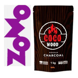 1kg Carvão Vegetal Narguile Coco Wood 