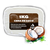 1kg Cera De Coco Para Velas 100% Vegetal - Cera De Coco Nk