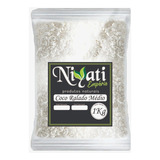 1kg Coco Ralado Sem Açúcar Tamanho Médio Original Niyati