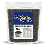 1kg Semente De Chia Preta Premium