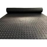 1M Piso Emborrachado Moeda De 3mm - Rolo De 80cm Larg-