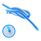 1mt Mangueira 6mm Silicone Neon 2 Geração Laranja fita Led