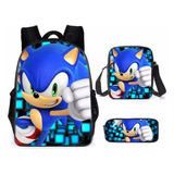 1pc Conjunto De Mochila Escolar Com