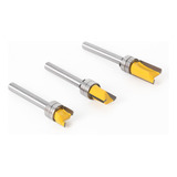 1pc Carpintaria Rolamento Trimmer 6mm Lidar Com Liga Borda