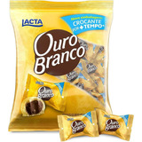 1pctx50un Bombom Lacta Ouro Branco Pacote 1kg 50un Promoção