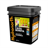 1un Tinta Hydronorth Acrílica Casa Bonita Econômica Cores Acabamento Fosco Cor Crômio Balde 18 Litros