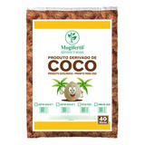 1uni Fibra De Coco Granulado Fino 100 Litros Substrato