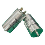 1x Capacitor Partida 15uf/400v Cbb60 5% 39x78mm Metalico