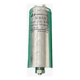 1x Capacitor Partida 25uf/450v Cbb60 5% 40x107mm Metalico