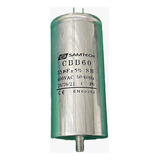 1x Capacitor Partida 50uf/400v Cbb60 5% 50x110mm Metalico