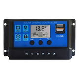 1x Controlador De Carregador Solar Painel Regulador Pwm 30a