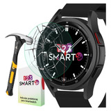 1x Pelicula De Vidro Temperado Protetora Marca 123smart 123-isl-01 Compativel Com Samsung Galaxy Watch 3 45mm Watch 4 Classic 46mm Gear S3 Classic Frontier R800 R805 R760 R770 R840 R845 R890 R895