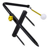 1x Swing Golf Trainer Hanger Accs Prática De Bater Amarelo