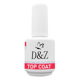 1x Selante Top Coat D z Porcelana Acrigel Profissional Cor Transparente