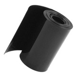 1xmt Tubo Termo Retrátil Preto Pvc 78mm Chato Diam 49 7mm