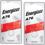 2 - Bateria Energizer Alcalina Para Relógio Calculadora A76 