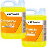 2- Shampoo Automotivo Cremecar Base P/ Snow Foam Sandet 5l
