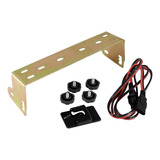 2 -kit Cabo Alimentação Rádio Px + Suporte Ptt + Suporte 