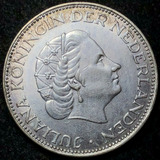 2 1/2 Gulden Países Baixos 1961