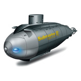 2.4g Elétrico 6 Canais Mini Submarino