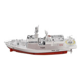 2 4g Rc Hélice Gêmea Fragata Torpedeiro
