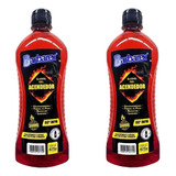 2 Acendedores Gel Para Churrasqueira Lareira Rechaud 80ºinpm