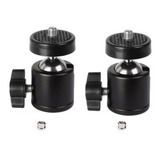 2 Adaptador Ballhead Para Tripe Ring