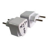 2 Adaptador Tomada Europeu Tri-fase Internacional P/ Play4