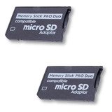 2 Adaptadores De Memoria Micro Sd