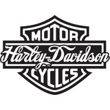 2 Adesivos Harley Davidson Logo Capacete