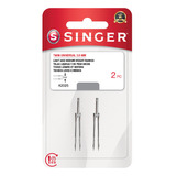 2 Agulha Dupla Singer Máquina Costura Doméstica - 3mm Cor Número 14