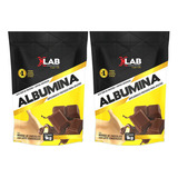 2 Albumina (clara De Ovo) 1kg Xlab - Sabores 100% Original