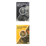 2 Álbuns Para Moedas Réis 1854 Até 1923 Brasil