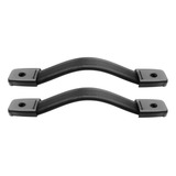 2 Alça Plana Santo Angelo R5 25cm P/ Caixa Cubo Amplificador Cor Preto