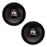 2 Alto Falante Woofer Triton 12 600w 620 Rms 4 Ohms