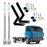 2 Antena Px 2,70m Marinox Prolongador Suporte Vw Delivery