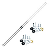 2 Antena Px Inox Prolongador Cromada