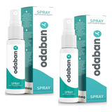 2 Antitranspirante Odaban Spray 30ml Solução P/ Hiperidrose