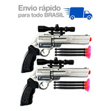 2 Armas De Brinquedo Arminha Revolver
