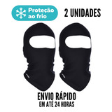 2 Balaclavas Touca Ninja Frio Intenso Vento Térmica